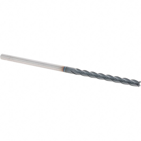 0.1181" 4-Flute Solid Carbide Square End Mill, TiAlN - Iscar 5651178