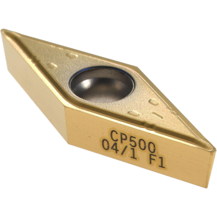 VBMT160404-F1 Carbide Insert, Grade CP500, TiAlN - Seco 00000169