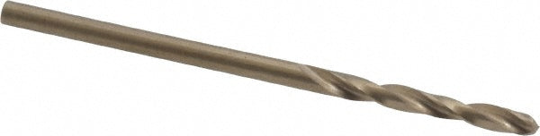 #45 Cobalt Screw Machine Drill Bit, Coated, 135° point - Cleveland C14540