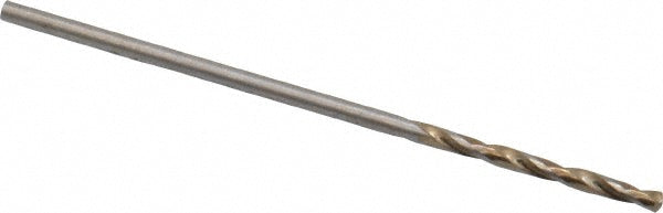 #57 Cobalt Screw Machine Drill Bit, Coated, 135° point - Cleveland C14505