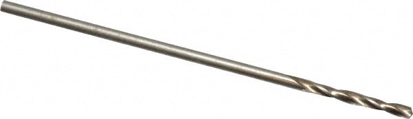 #60 Cobalt Screw Machine Drill Bit, Coated, 135° point - Cleveland C14501