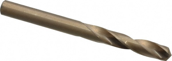 13/64" Cobalt Screw Machine Drill Bit, Coated, 135° point - Cleveland C14621