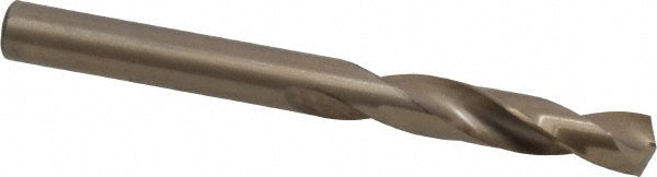 Letter F Cobalt Screw Machine Drill Bit, Coated, 135° point - Cleveland C14649