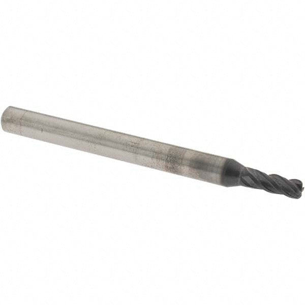 0.1575in" 4-Flute Solid Carbide Corner Radius End Mill, TiAlN - OSG HP434-1577