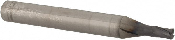 0.1181in" 4-Flute Solid Carbide Corner Radius End Mill, MEGA-64 - Seco 00019450