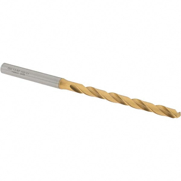 13/64" Cobalt Drill Bit, TiN, 130° point - OSG 15203105