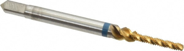 M2 x 0.40 Metric Coarse Powdered Metal Tap, TIN - Guhring 9039090020000