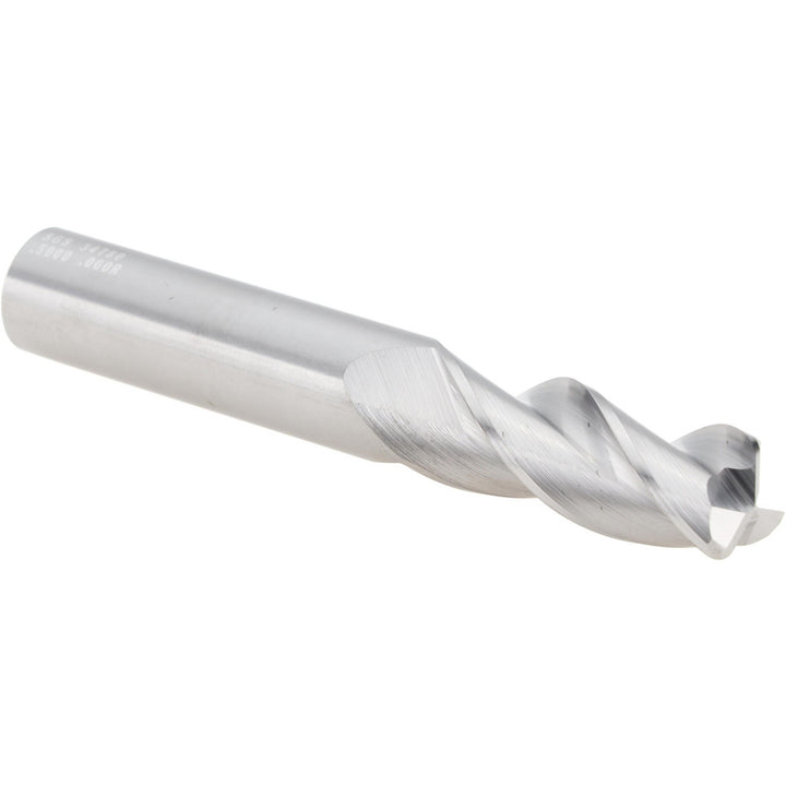 1/2" 3-Flute Solid Carbide Corner Radius End Mill - SGS 34780