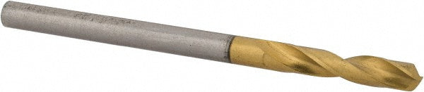 0.1220" Cobalt Stub Drill Bit, Coated, 130° point - Guhring 9006590031000