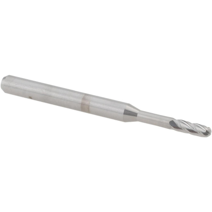 0.0800" 4-Flute Solid Carbide Ball End Mill - Accupro 14797510
