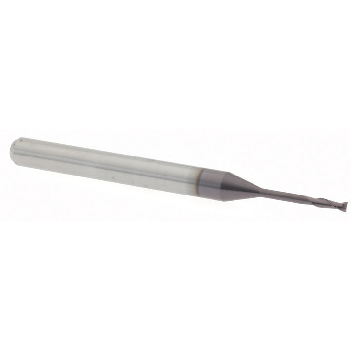 0.0400" 2-Flute Solid Carbide Square End Mill, AlTiN - Accupro 14797109
