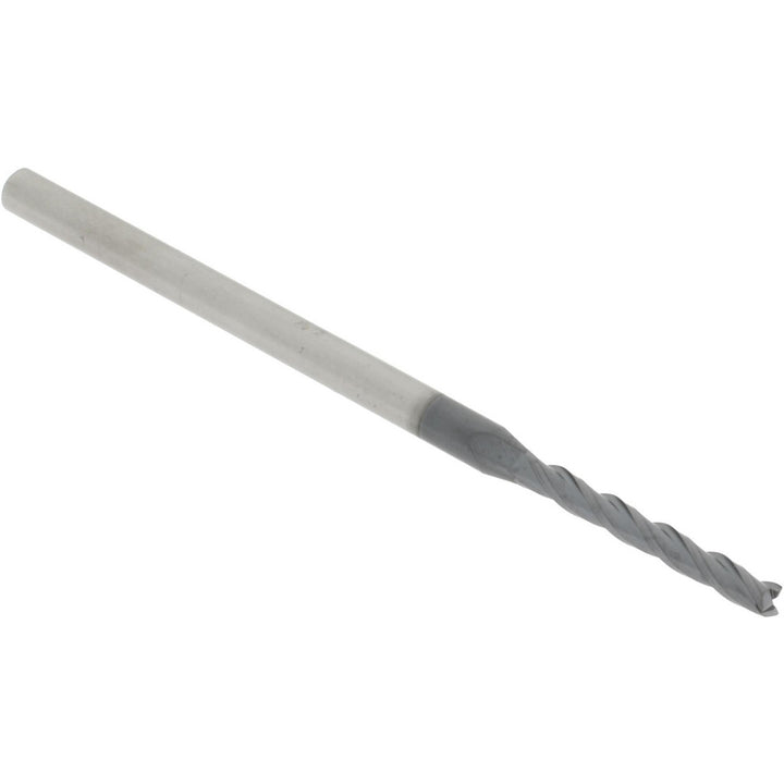 0.0900" 3-Flute Solid Carbide Square End Mill, AlTiN - Accupro 14883529