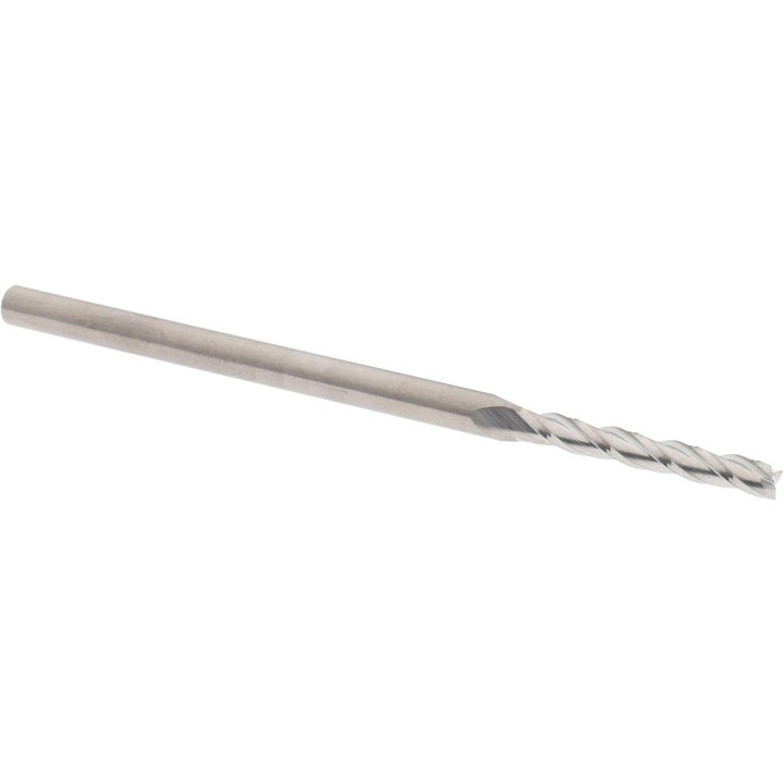 0.1000" 3-Flute Solid Carbide Square End Mill - Accupro 14883534
