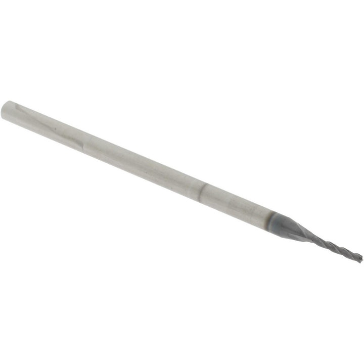 0.0500" 3-Flute Solid Carbide Square End Mill, AlTiN - Accupro 14883539