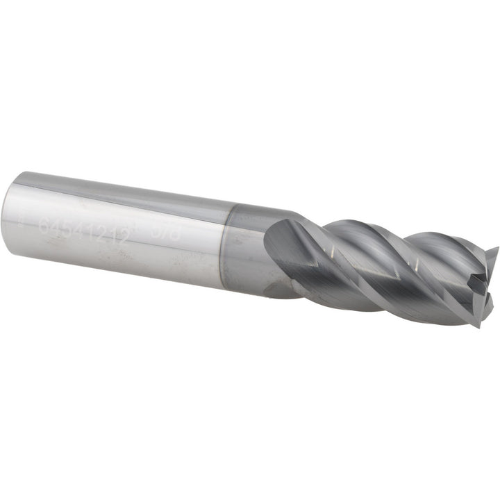 5/8" 4-Flute Solid Carbide Square End Mill, nACRo - Accupro 12178990