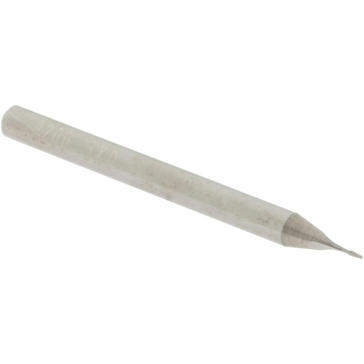 0.0200in" 2-Flute Solid Carbide Corner Radius End Mill - Accupro 14797526