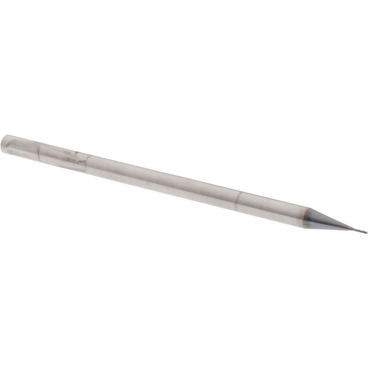 0.0150" 3-Flute Solid Carbide Square End Mill, AlTiN - Accupro 14883547