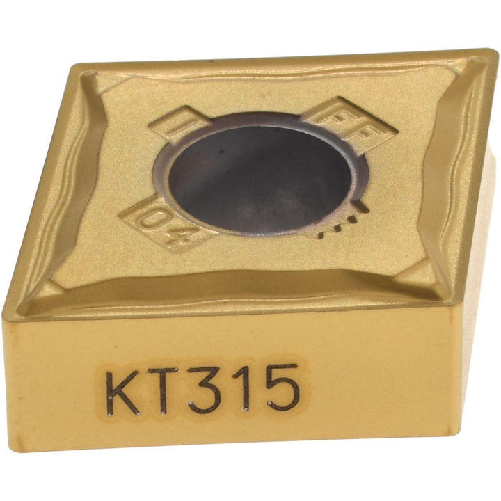 CNMG160616MP Cermet Insert, Grade KT315, TiN - Kennametal 1601631