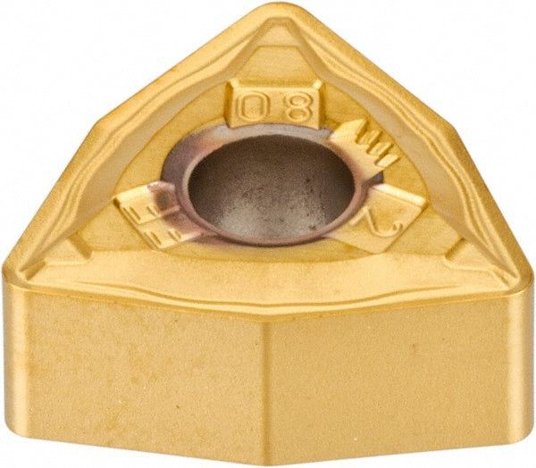W - Trigon 80-Deg 3/8" IC Cermet Insert, Grade KT315, TiN - Kennametal 1602304