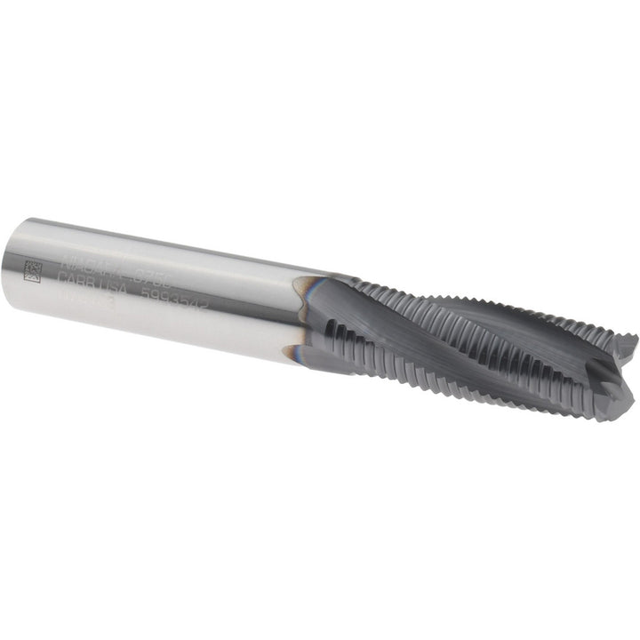 0.375" 4-Flute Solid Carbide Roughing End Mill, AlTiN - Seco 17004667