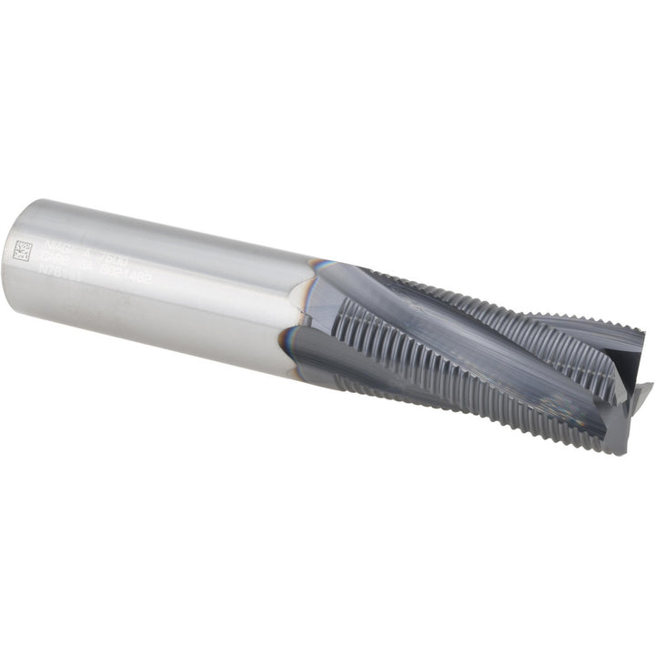 0.75" 4-Flute Solid Carbide Roughing End Mill, AlTiN - Seco 17004675