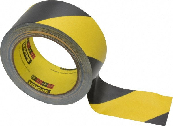 Black; Yellow Safety Tape - 3M 7000017005