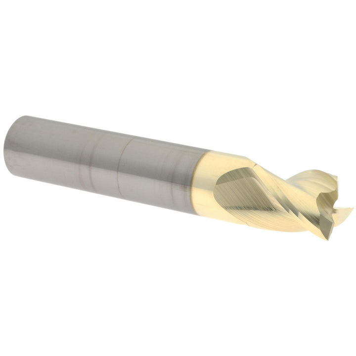 5/8" 3-Flute Solid Carbide Square End Mill, ZrN - Accupro 314908