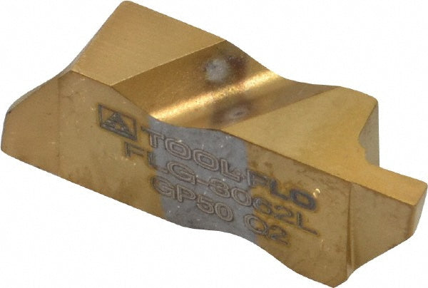 FLG-3062L Solid Carbide Insert, Grade GP50, TiN - Tool-Flo 563662LN4C