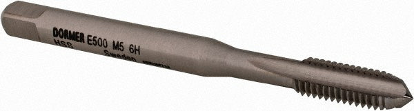 M5x0.8 Metric Coarse High-Speed Steel Machine Tap - Dormer Pramet 5976886