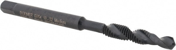 #10-32 UNF High-Speed Steel Tap, Oxide - Dormer Pramet 5978409