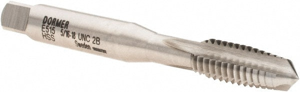5/16-18 UNC High-Speed Steel Machine Tap - Dormer Pramet 5976981