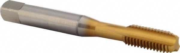 M8x1.25 Metric Coarse High-Speed Steel Machine Tap, TiN - Dormer Pramet 5976868