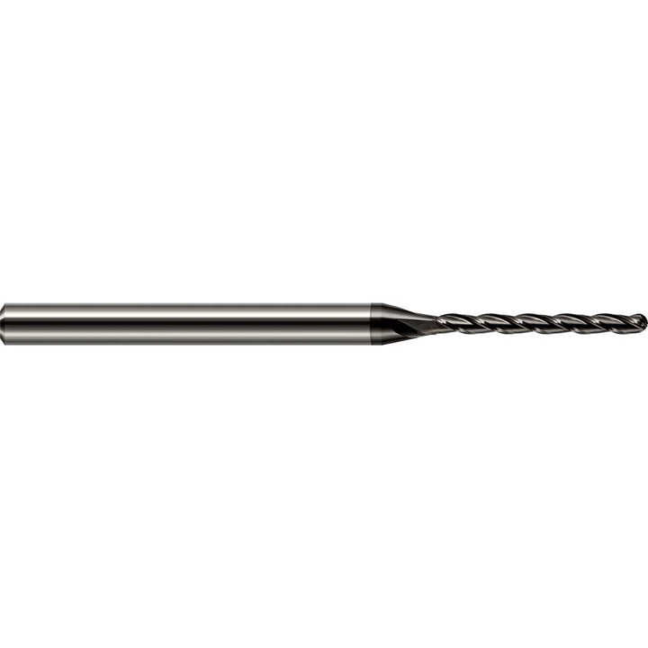 1/8" 3-Flute Solid Carbide Ball End Mill, Amorphous Diamond - Harvey Tool 35208-C4