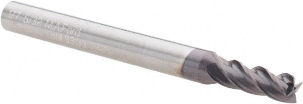 5/32" 4-Flute Solid Carbide Square End Mill - M.A. Ford. 17715610A
