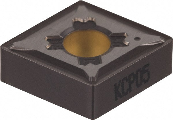 C - Diamond (Rhombic) 80-Deg 1/2" IC Carbide Insert, Grade KCP05, TiCN - Kennametal 3748377