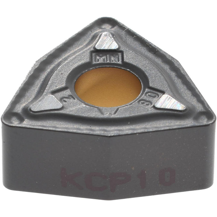 W - Trigon 80-Deg 3/8" IC Carbide Insert, Grade KCP10, TiCN - Kennametal 3749500