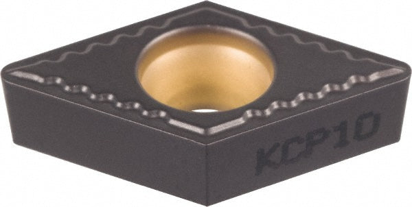 W - Trigon 80-Deg 1/2" IC Carbide Insert, Grade KCP05, TiCN - Kennametal 3746122