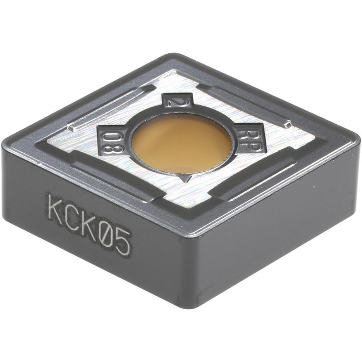 C - Diamond (Rhombic) 80-Deg 1/2" IC Carbide Insert, Grade KCK05, TiCN - Kennametal 3751862