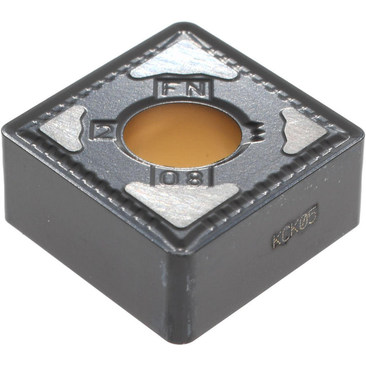 C - Diamond (Rhombic) 80-Deg 1/2" IC Carbide Insert, Grade KCK05, TiCN - Kennametal 3751946