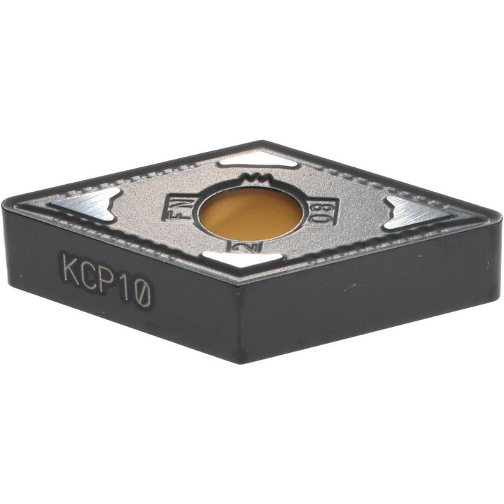 D - Diamond (Rhombic) 55-Deg 1/2" IC Carbide Insert, Grade KCP10, TiCN - Kennametal 3753219