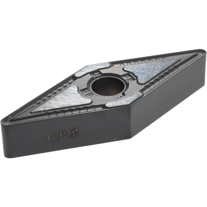 V - Diamond (Rhombic) 35-Deg 3/8" IC Carbide Insert, Grade KCP10, TiCN - Kennametal 3753239