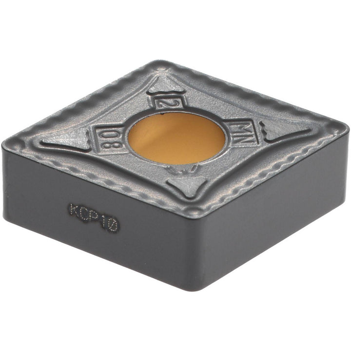 C - Diamond (Rhombic) 80-Deg 1/2" IC Carbide Insert, Grade KCP10, TiCN - Kennametal 3753252