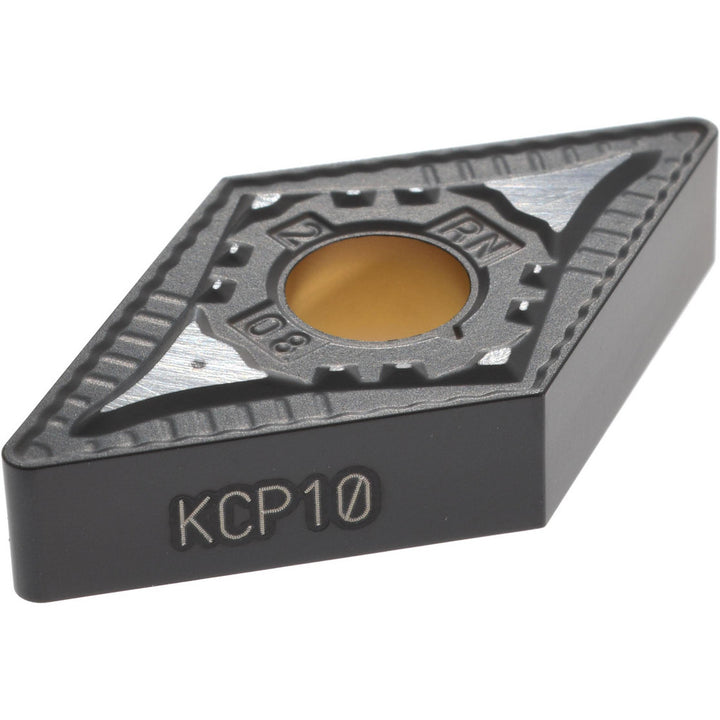 D - Diamond (Rhombic) 55-Deg 1/2" IC Carbide Insert, Grade KCP10, TiCN - Kennametal 3753298