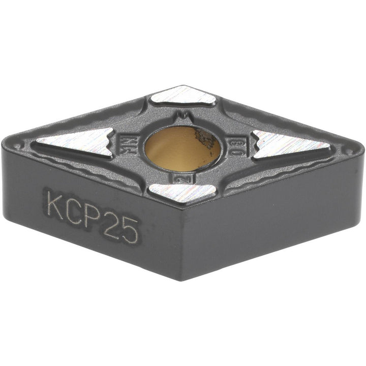 D - Diamond (Rhombic) 55-Deg 3/8" IC Carbide Insert, Grade KCP25, TiCN - Kennametal 3753445