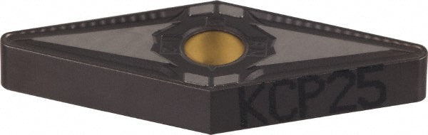 V - Diamond (Rhombic) 35-Deg 1/2" IC Carbide Insert, Grade KCP10, TiCN - Kennametal 3753374