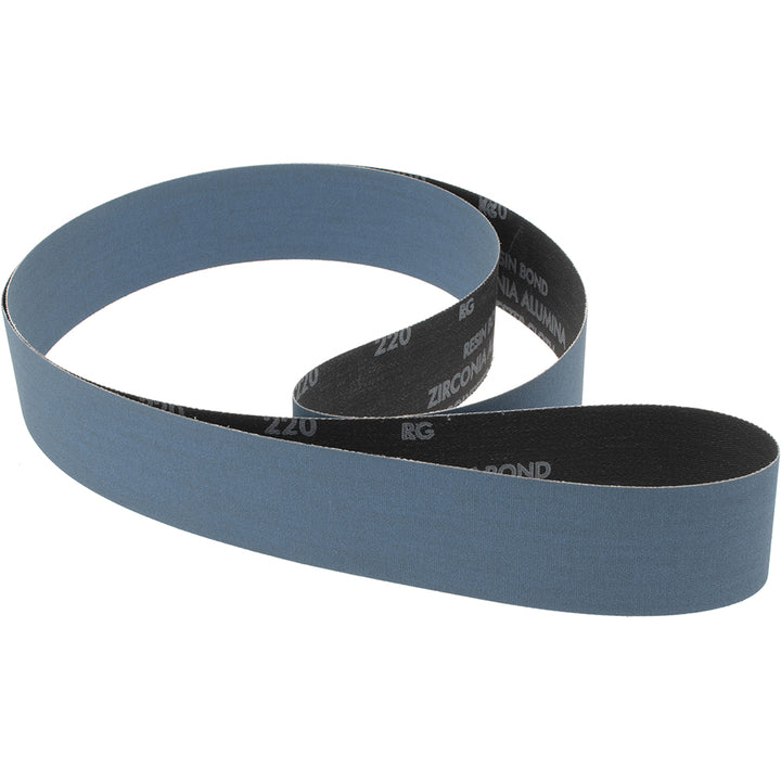 2 x 72" 220-Grit Zirconia Alumina Belt - Norton 78072728633