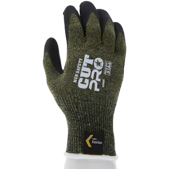 Small Green Kevlar; Steel Cut-Resistant Gloves - MCR Safety 9389S