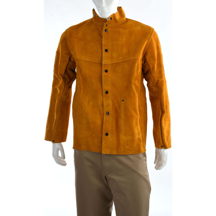 Large Gold Flame-Resistant; Flame-Retardant Protective Garment - PRO-SAFE GB2630-L