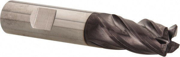 5/8in" 4-Flute Solid Carbide Corner Radius End Mill, TX - SGS 36869
