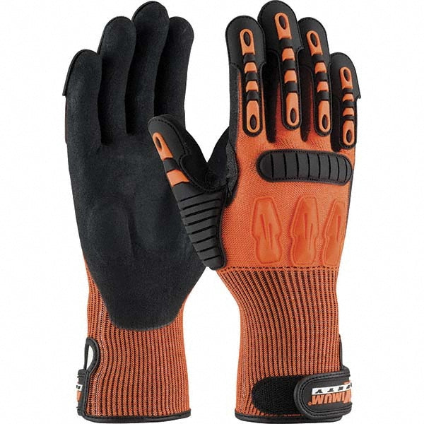 Medium High-Visibility Orange HPPE Cut, Puncture & Abrasion-Resistant Gloves - PIP 120-5150/M